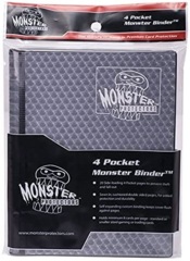Monster Protectors 4-Pocket Binder - Holo Black